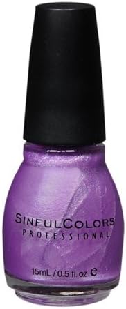 Sinful Colors Professional Nail Polish Enamel 102 Purple Diamond (Pack of 3)