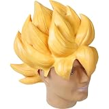 Adult Naruto Anime Rubber Costume Wig