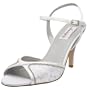Dyeables Women's Allure Sandal,White,10 M US