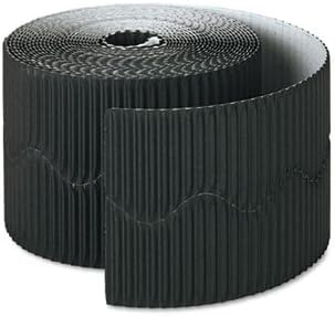 Bordette Decorative Border, 2 1/4" x 50' Roll, Black