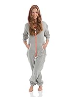 ZIPUPS Mono-Pijama Neon (Gris / Naranja)