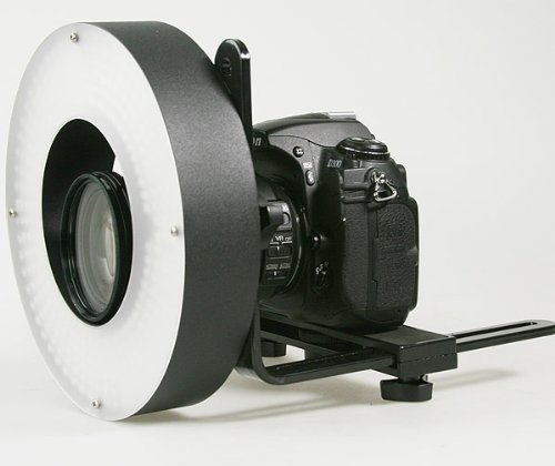 PRO 352 LED Studio Video Ring Light Dimmable Switch Video Photography 12V AC Power Adapter, Camera bracket, Color Temperature 5500K by ePhotoInc LED352