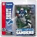 Barry Sanders Detroit Lions Regular Blue Jersey Uniform McFarlane NFL Legends Action