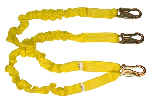 AO Safety/3M Tekk 94028 Safewaze Six-Foot Dual-Leg Shock Lanyard