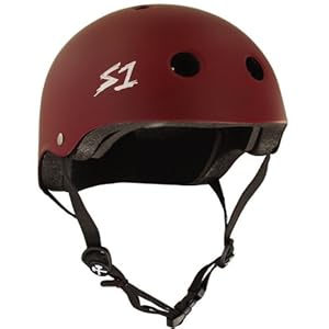 S-ONE Lifer CPSC - Multiple Impact - CPSC Certified (Maroon Matte, X-Large (22.5