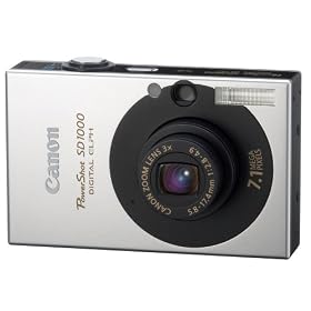 Canon PowerShot SD1000 7.1MP Digital Elph Camera Picture