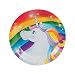 Unicorn Dessert Plates - 7in (8 Pack) - Party Supplies