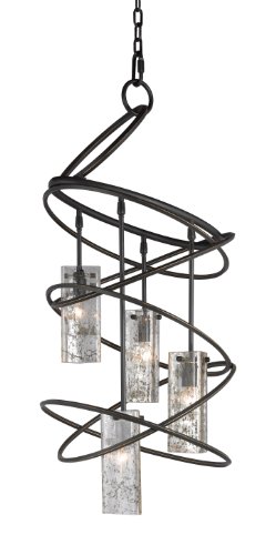 Woodbridge Lighting 12514BLK UTA888 4 Light Chandelier