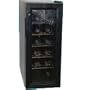 12 Bottle Wine Fridge- Black