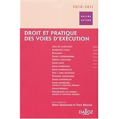 Droit et pratique des voies d'ex�cution
