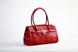 Crocodee Red Crocodile Leather Analia Satchel Handbag Purse