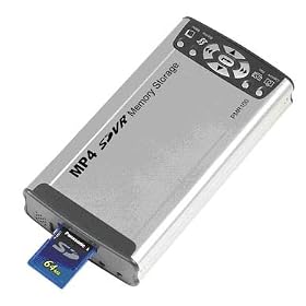 Portable Audio and Video Recorder With SD Card Security Camera by 