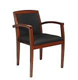 Guest Chair with Upholstered Seat and Back Cherry