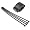 Garmin Fahrradhalterung universal für Forerunner / FR / Foretrex / Approach S1, 010-11029-00, schwarz