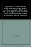 Catalogue of primates in the British Museum (Natural History) and elsewhere in the British Isles. Pt.IV, Suborder Strepsirrhini, including the subfossil Madagascan lemurs and Family Tarsiidae