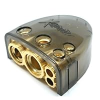 XScorpion Multi Output 24K Gold Finish Battery Terminal With Protective Snap on Cover