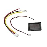 電圧計電流計　LEDデジタル表示　電圧アンプメーター　2線ブルー　パネル　DC100V100A