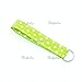 Polka Dots Print Wristlet Fabric Lanyard Key Chain for ID Badge Holder, Key fob, Purse, Key, USB (Green)