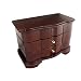 Mele & Co. Leah Cherry Finish Jewelry Chest