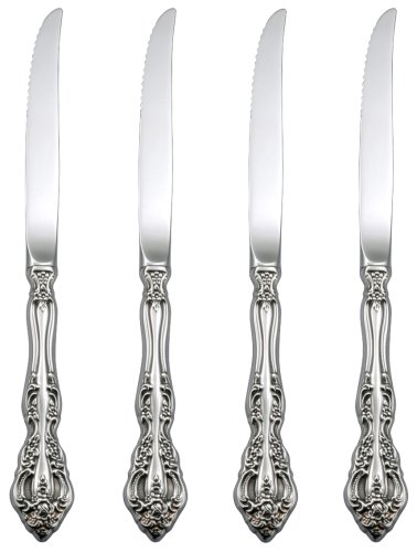 Oneida Michelangelo Steak Knife Set, Set of 4
