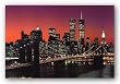 Brooklyn Bridge - New York City 24"x36" Art Print Poster