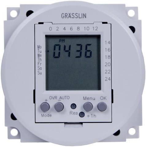 Grasslin by Intermatic FM1D20-240U 240VAC 24-Hour/7-Day Electronic Timer Module by Intermatic Incorporated