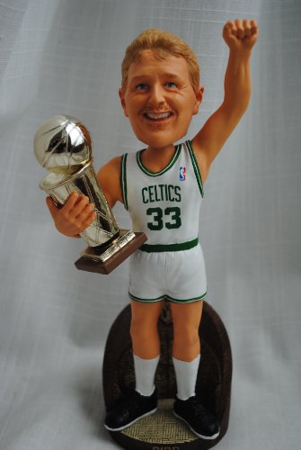 Boston Celtics rare Larry Bird Championship Stat Statue Bobblehead