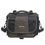 Produkt-Bild: Godspeed Kameratasche GD602 medium schwarz/grau f&uuml;r DSLRs wie z.B. Canon 1000D 350D 400D 450D 500D 550D, Nikon D40 D40x D60 D70 D3000, Sony A450 A500 A550