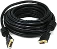 Monoprice 35ft 24AWG CL2 Dual Link DVI-D Cable - Black