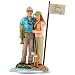 Bass trout man women FISHING Couple Figurine multi-purpose anniversary WEDDING Cake Topper Outdoor NEW