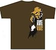 SCARY KIDS SCARING KIDS - Bird - Brown T-shirt