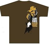 SCARY KIDS SCARING KIDS - Bird - Brown T-shirt