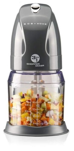 Bob-Home - BH2559 - Mixeur - Multi Chopper - 4 Lames - 260W - Anthracite