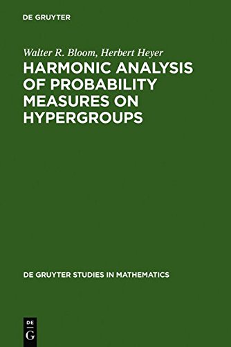 Harmonic Analysis of Probability Measures on Hypergroups (Trends in Linguistics)