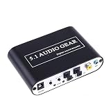 DTS/AC-3 digital signal into 5.1 analog signal Digital Sound Decoder