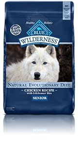 Blue Buffalo Wilderness Senior Chicken Formula - Grain Free 11 lb Blue Buffalo Wilderness Senior Chicken Formula - Grain Free 11 lb