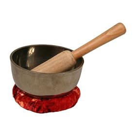 Singing Bowl, Black - 4 7/8