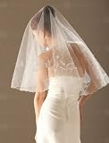 V3 Clearance sale long 1T White wedding cheap veils for bride big day