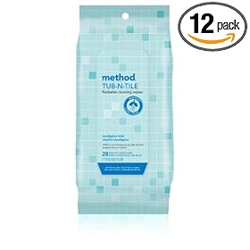 Method Flushable Bathroom Wipes, 28-Count Packs (Pack of 12)