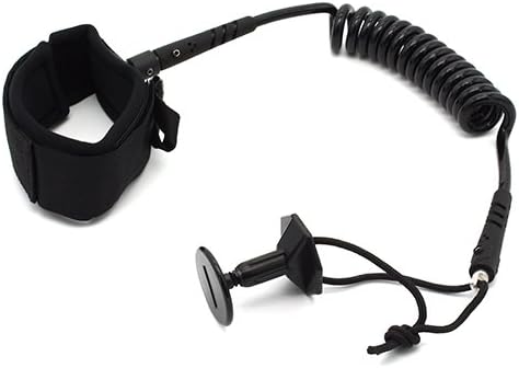 Premium Bodyboard Wrist Coil Leash for Standup Paddle Boarding and Surfboarding Surfing