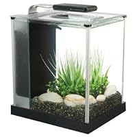 Fluval Spec III Aquarium Kit, 2.6-Gallon, Black