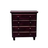 Dollhouse Miniature Wooden Dresser
