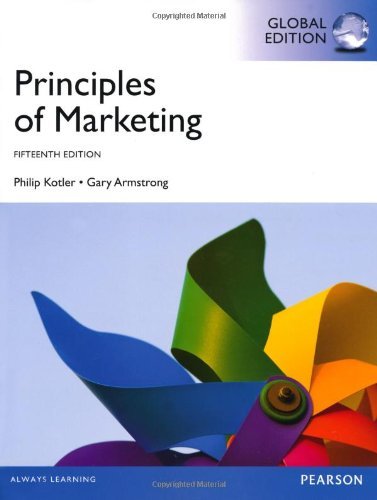 By Philip Kotler . Gary Armstrong Principles of Marketing (15th)