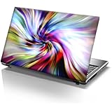 15.6-Inch Taylorhe laptop skin protective decal colouful swirls