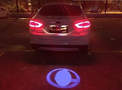 iCoolkit® Led Projector Shadow Rear Plate Laser Light brake tail warning light logo projection projector shadow light lamp for Lexus