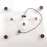 IMAGE OF Laptop Notebook Cooler Pad w/ 3 Fans