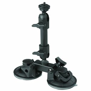 Delkin Devices DDMOUNT-SUCTION Fat Gecko Double Knuckle Dual Suction Cup Camera Mount