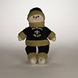 22" NFL New Orleans Saints Oversized Plush Snowman Christmas Figure