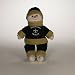 22" NFL New Orleans Saints Oversized Plush Snowman Christmas Figure