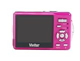 Vivitar ViviCam 5399 5.1 Megapixel Digital Camera (Pink) with Waterproof Case